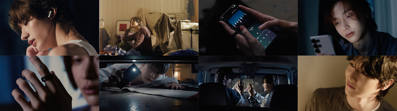 삼성전자와 협업한 글로벌 K팝 아티스트 '라이즈(RIIZE)'의 신규 앨범 '오디세이(ODYSSEY)' 프리미어 영상 캡처 이미지. 사진ㅣ삼성전자