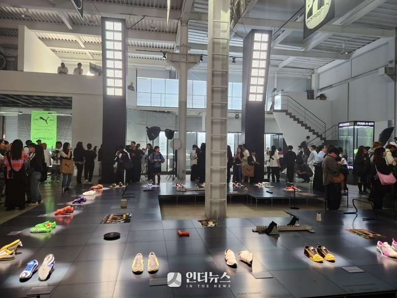 에이치스트릿 글로벌 론칭 이벤트 1층. 사진ㅣ인더뉴스