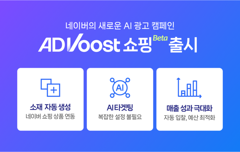 네이버 'ADVoost 쇼핑'. 사진ㅣ네이버