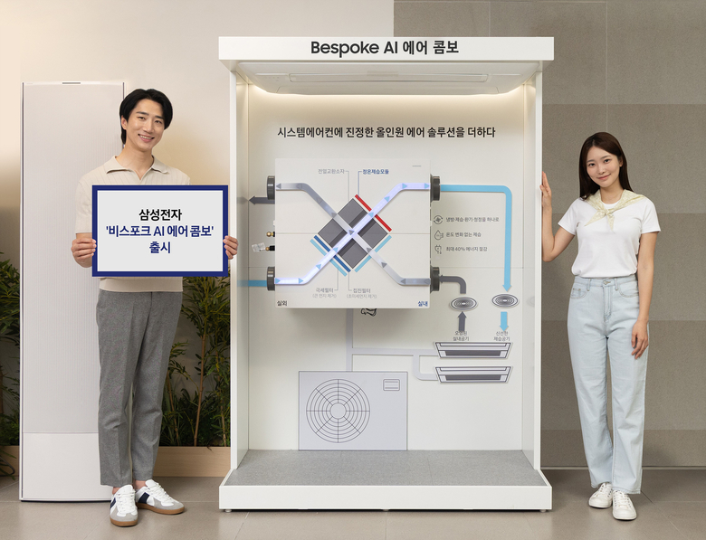 삼성전자 ‘비스포크 AI 에어 콤보’. 사진|삼성전자