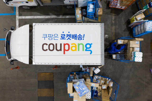쿠팡 배송차량. 사진ㅣ쿠팡