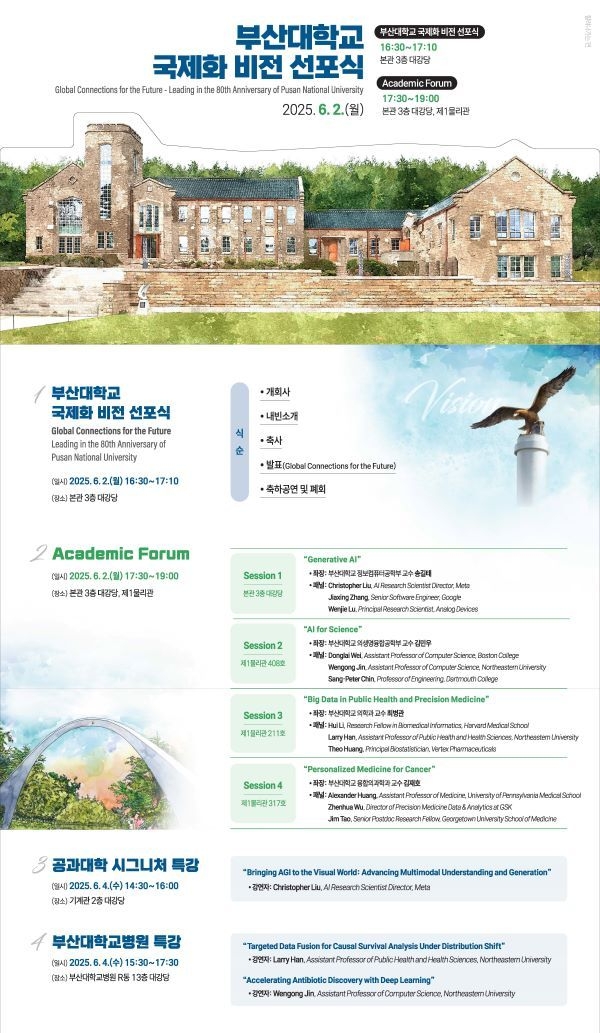 부산대 국제화 비전 선포식 초대장. 이미지ㅣ부산대학교