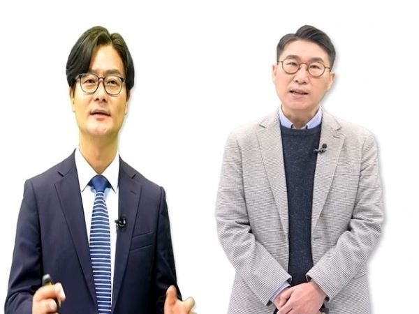 최진철 교수, 이창희 교수. 사진ㅣ국립한국해양대학교 