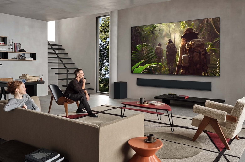 2025년형 LG 올레드 에보(모델명 G5) 라이프스타일 이미지컷. 사진ㅣLG전자