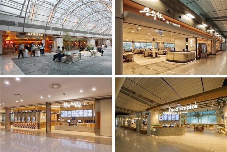 인천공항 내 아워홈 컨세션 매장 전경. 사진ㅣ아워홈