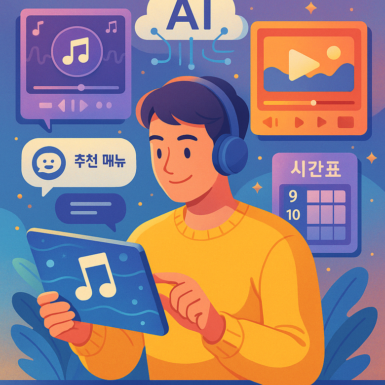 유통업계, 인공지능(AI) 접목 마케팅 확대. 이미지ㅣ챗GPT