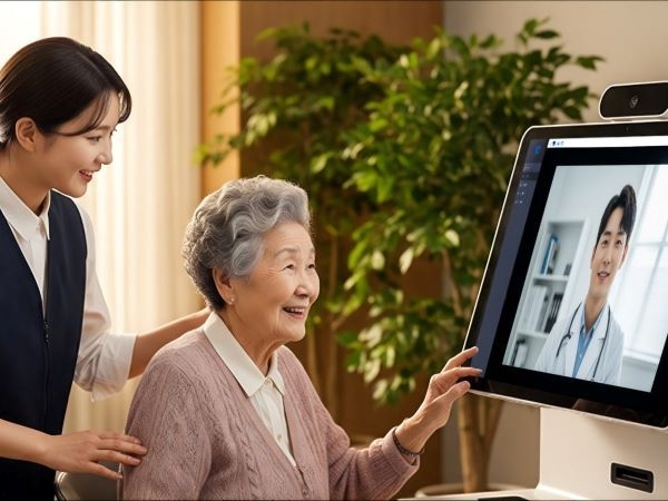 비대면 AI 의료서비스. 사진ㅣ대우건설 
