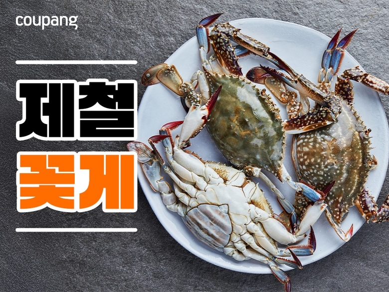 쿠팡 '가을 꽃게 기획전'. 사진ㅣ쿠팡