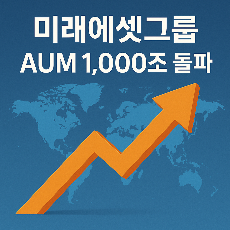 미래에셋그룹, 고객자산 1000조원 넘었다