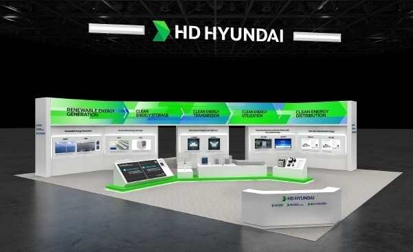 HD현대 부스 조감도