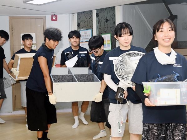 PKNU 학생봉사단 이웃 집수리 봉사활동(2025.8.25.~8.28.). 사진ㅣ국립부경대학교 