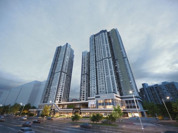 망포역 푸르지오 르마크 투시도. 이미지ㅣ대우건설