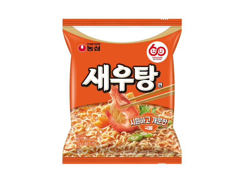 농심 새우탕면 제품. 이미지ㅣ농심