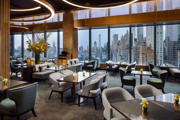 만다린 오리엔탈 뉴욕(미국) MO LOUNGE(All-Day Dining). 사진ㅣ한화건설 