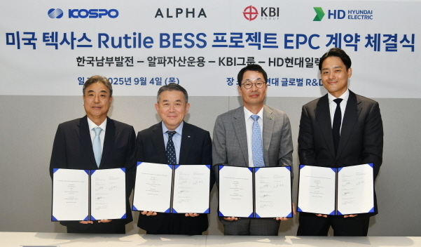 HD현대일렉트릭, 북미서 1400억원 BESS 수주