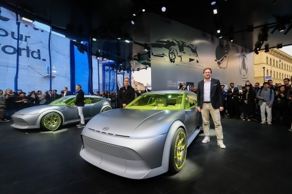 IAA 모빌리티 2025에서 공개한 현대차 콘셉트 쓰리 사진|현대차