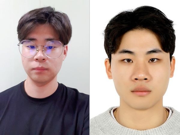 왼쪽부터 이기한 학생, 김현수 학생. 사진ㅣ국립한국해양대학교 