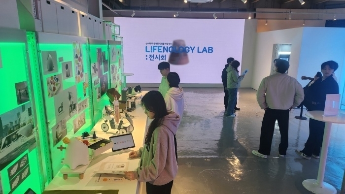 올해 3월 당시 서울 성수동 렉트에서 열린 라이프놀로지랩(Lifenology lab) 전시회. 사진ㅣ삼성생명