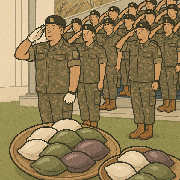 [정은정의 음식추억] 입에 대지 않은 송편과 두 번의 훈련소 수료식