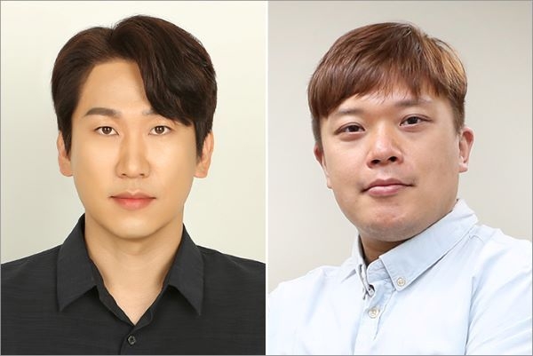 부산대 연구진-왼쪽부터 박민준·김규정 교수. 사진ㅣ부산대학교 