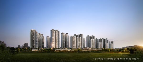 운정 아이파크 시티 투시도. 이미지ㅣHDC현대산업개발