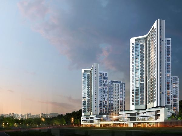 도룡자이 라피크 투시도. 이미지ㅣGS건설