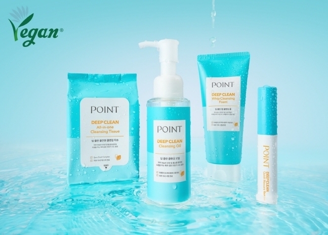 애경산업이 다이소에 선보인 클렌징 전문 브랜드 ‘포인트(Point)’.