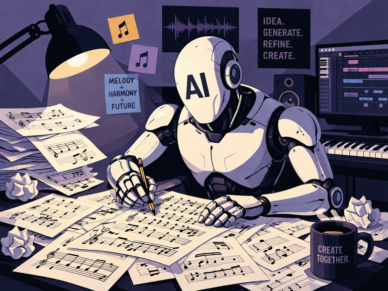 [주간AI노트] AI가 작곡한 아름다운 선율…“음악 저작물 60%가 AI”